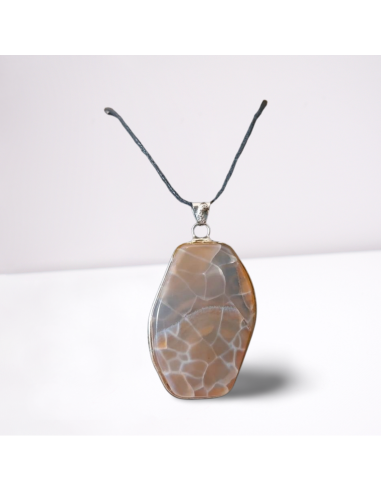 photo d'un pendentif en Agate peau de serpent