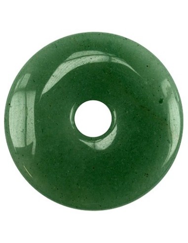 Photo de Donut ou PI Chinois aventurine verte (3cm) - Encens.fr - Boutique ésotérique en ligne - vente de Donut ou PI Chinois av