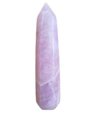 Photo de Pointe en Quartz Rose XL - Encens.fr - Boutique ésotérique en ligne - vente de Pointe en Quartz Rose XL